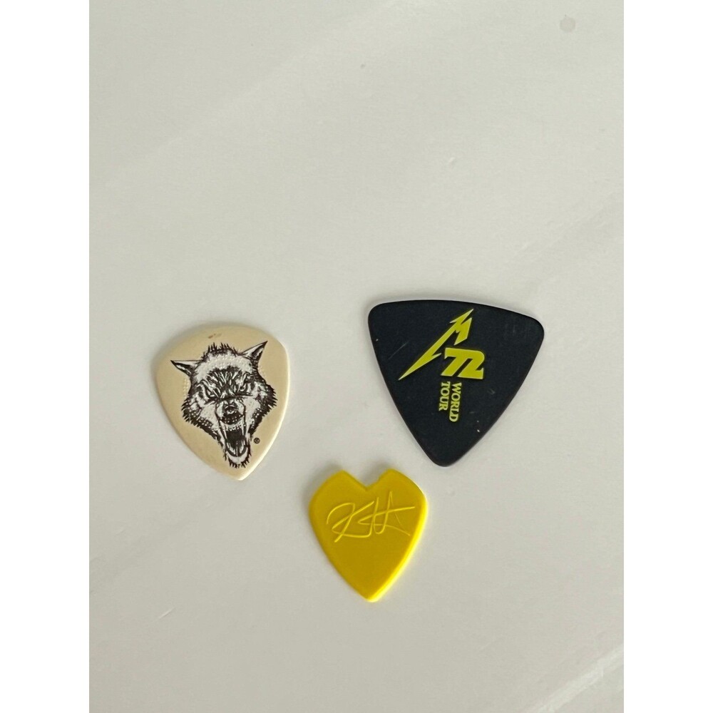 Metallica M72 Concert Guitar Picks – Set of 3